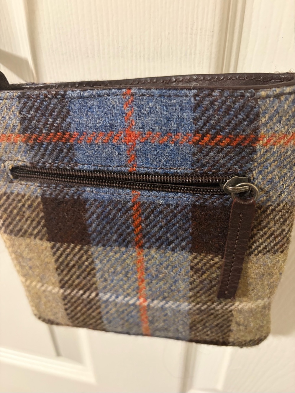 Handmade Harris Tweed Shoulder Bag . - Picture 5 of 7